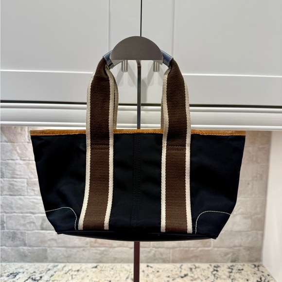 Coach EUC Vintage 1993 Hampton in Black & Brown w/Blue Accents - Picture 4 of 9